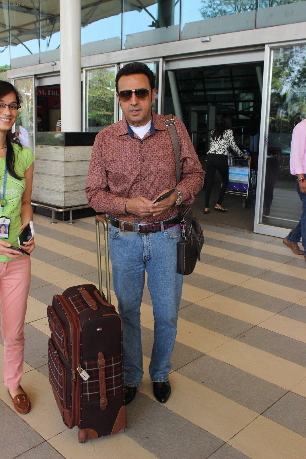 Gulshan Grover snapped at Airport on 20th Feb 2016