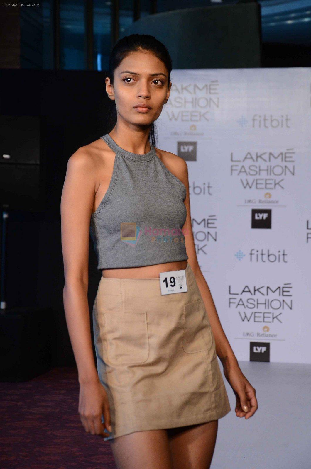 at Lakme model auditions in Mumbai on 23rd Feb 2016