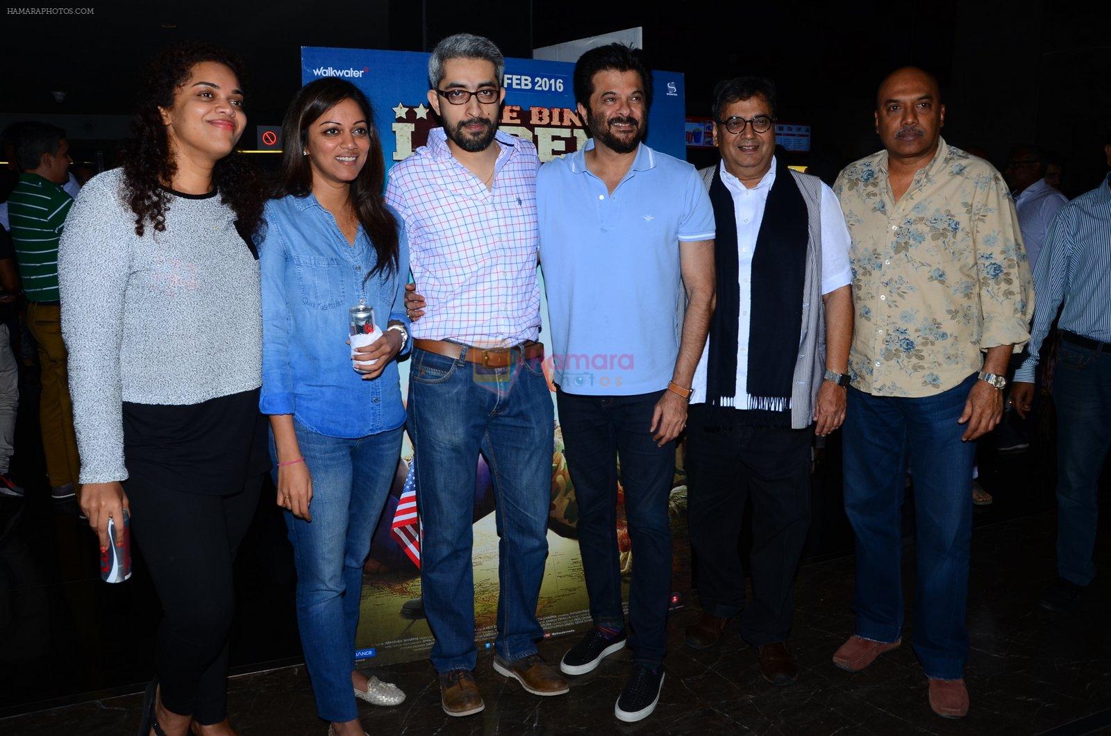 Anil Kapoor, Subhash GHai at Bollywood Diaries and Tere Bin Laden 2 screening in Cinepolis on 25th Feb 2016