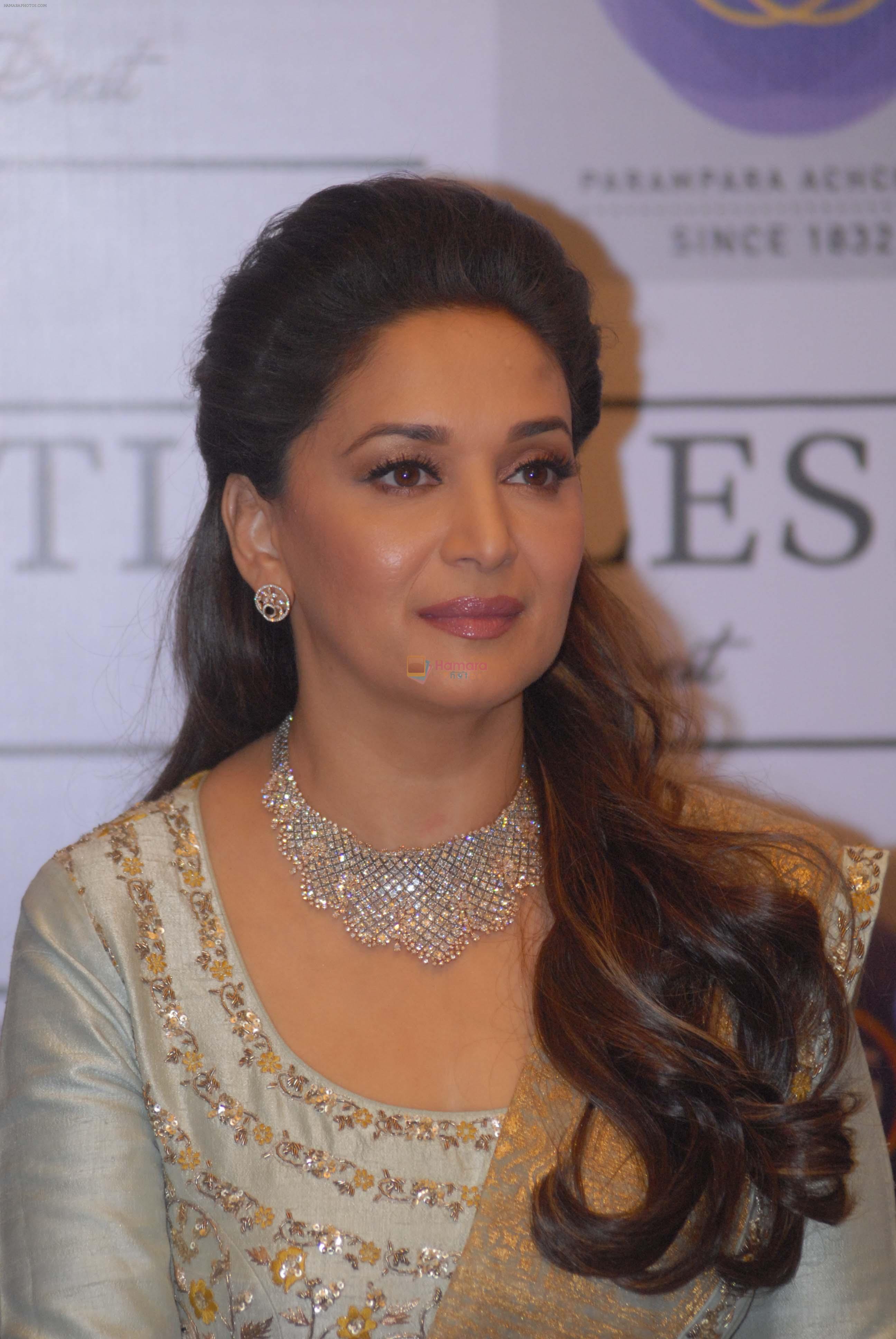 Madhuri Dixit ties up with PNG Jewellers to launch her jewellery line TIMELESS  in pune on 26th Feb 2016