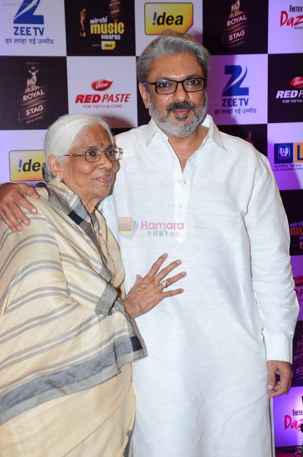 Sanjay Leela Bhansali at radio mirchi awards red carpet in Mumbai on 29th Feb 2016