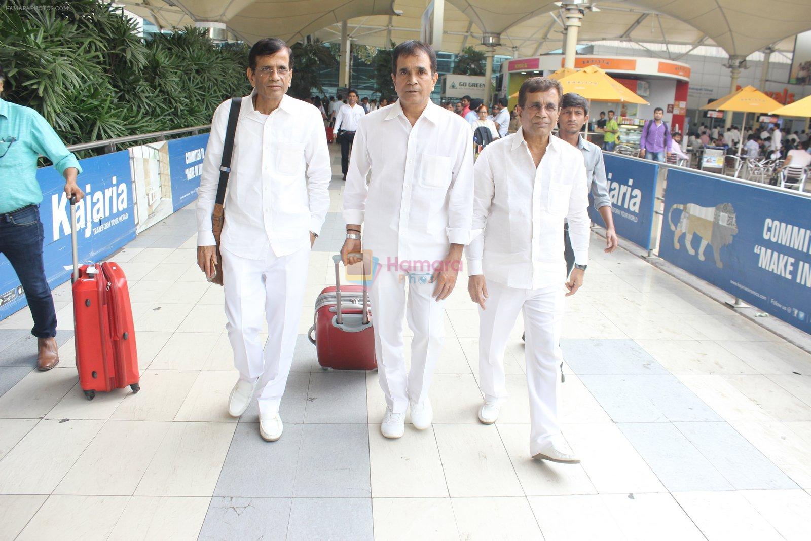 Abbas Mastan snapped at airport on 4th March 2016