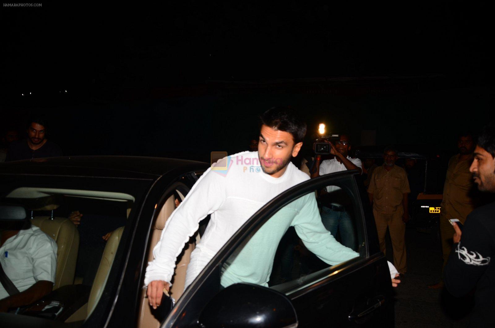 Ranveer Singh snapped at PVR on 4th March 2016