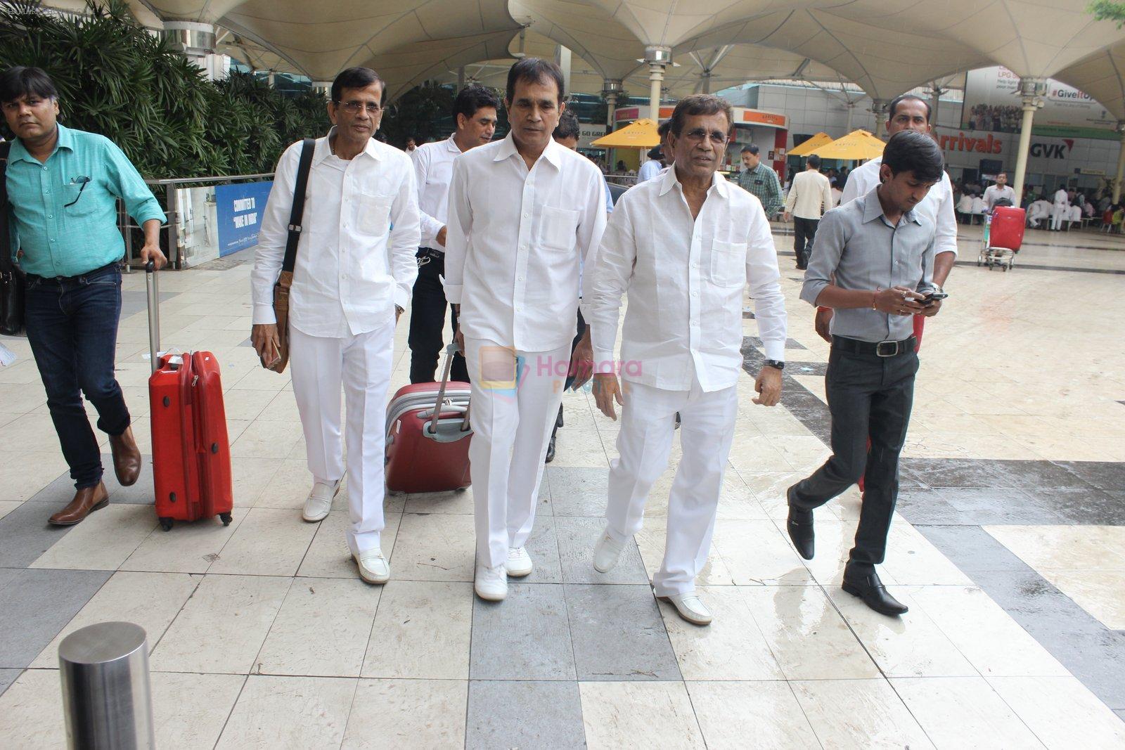 Abbas Mastan snapped at airport on 4th March 2016