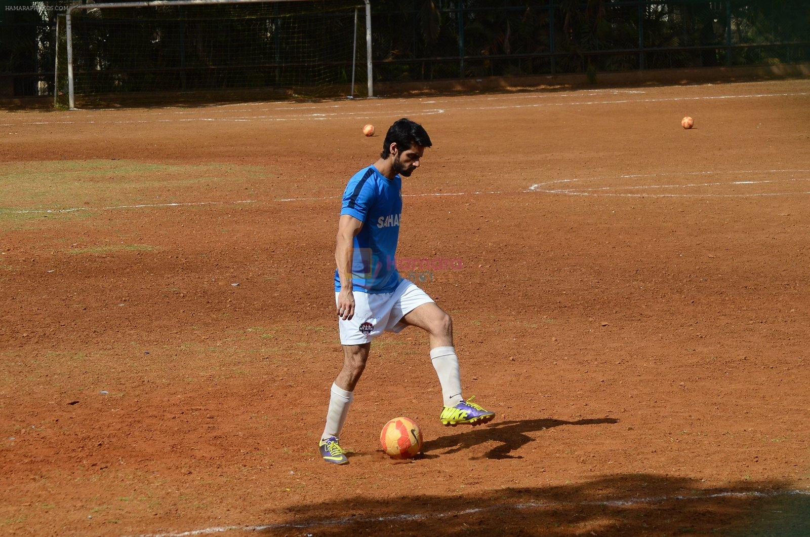 at soccer match on 6th March 2016