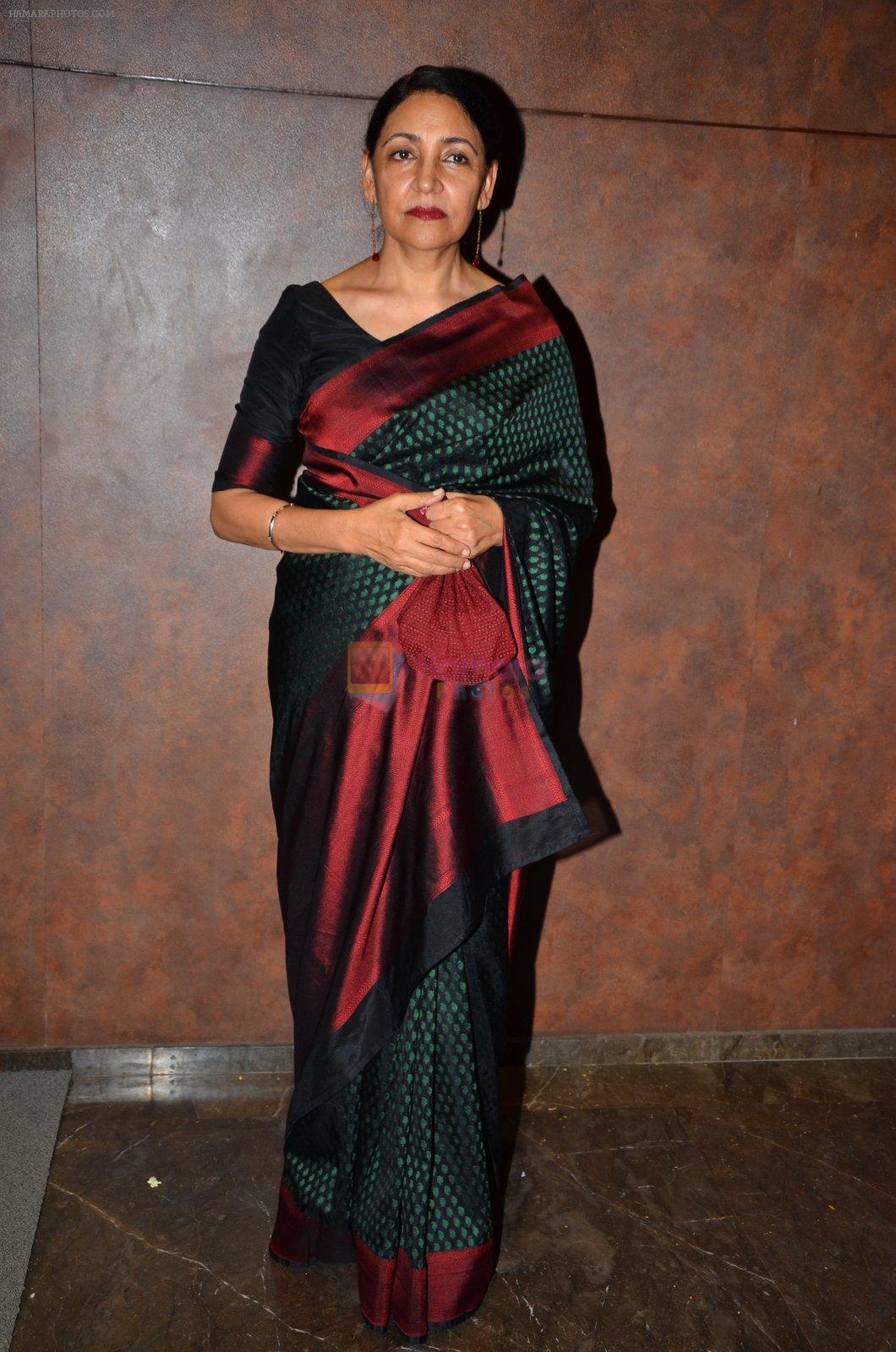 Deepti Naval at screening at cinepolis for & tv on 7th March 2016