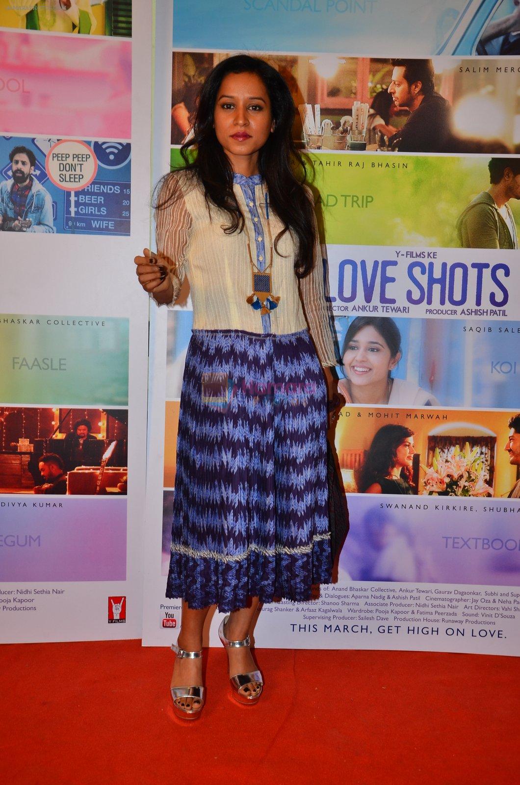 Tillotama Shome at the launch of Love Shots film launch on 7th March 2016