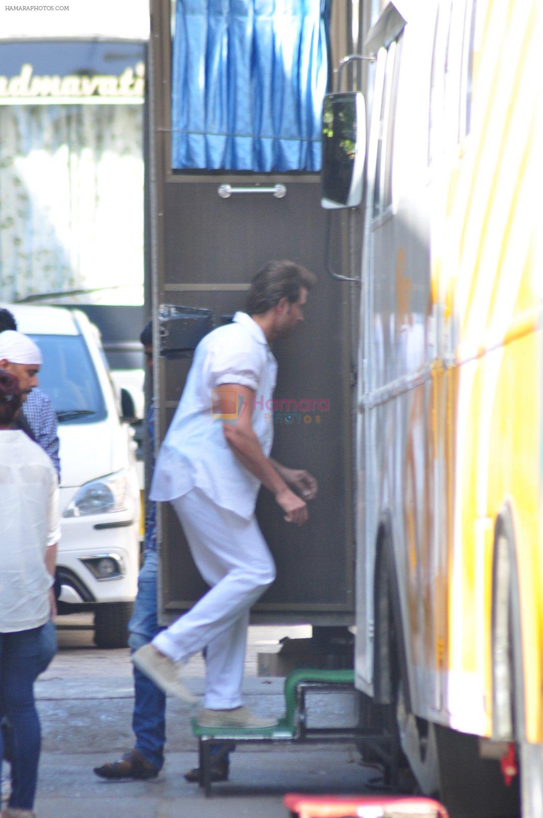 Hrithik Roshan snapped at filmistan on 9th March 2016