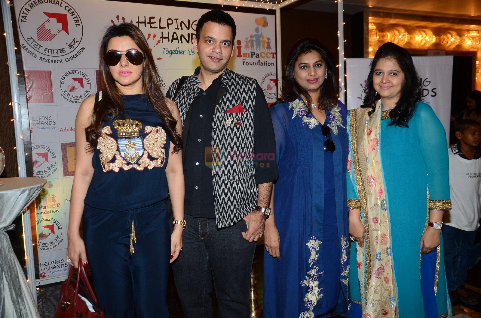 Kehkashan Patel at Helping Hands Foundation Fundraiser Event in Mumbai on 9th March 2016