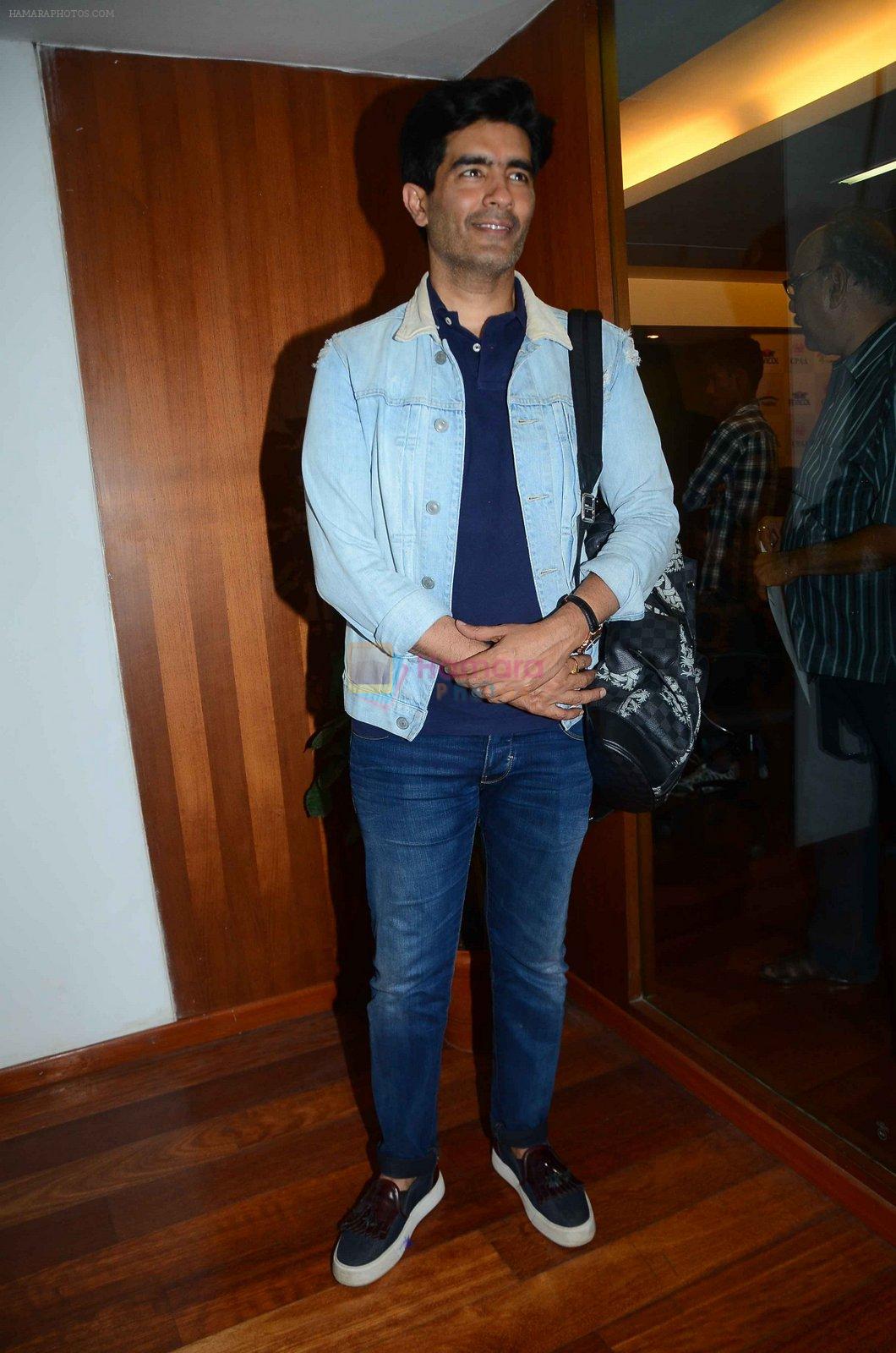 Manish Malhotra show press conference on 10th March 2016