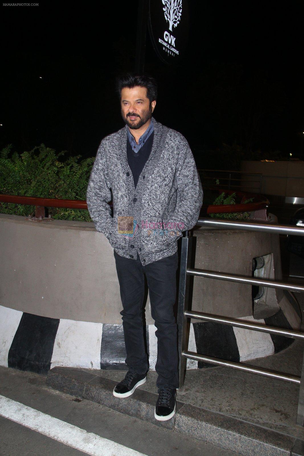 Anil Kapoor leave for IIFA Awards press meet on 13th March 2016