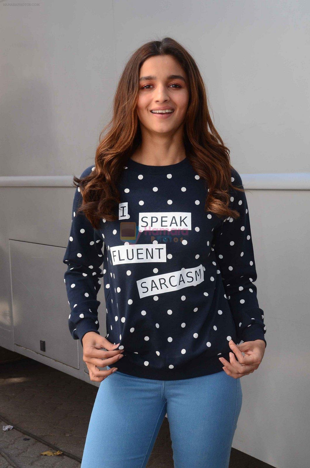 Alia Bhatt at Kapoor N Sons promotions in Mumbai on 13th March 2016