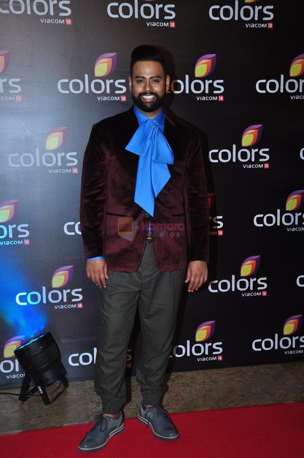 Andy at Colors red carpet on 12th March 2016