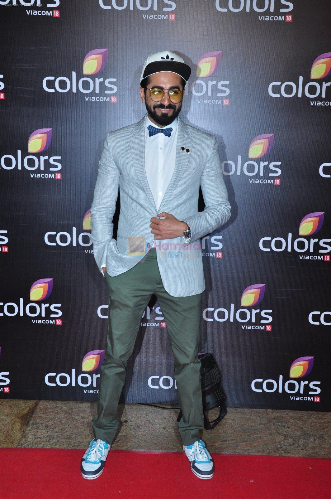 Ayushman Khurana at Colors red carpet on 12th March 2016