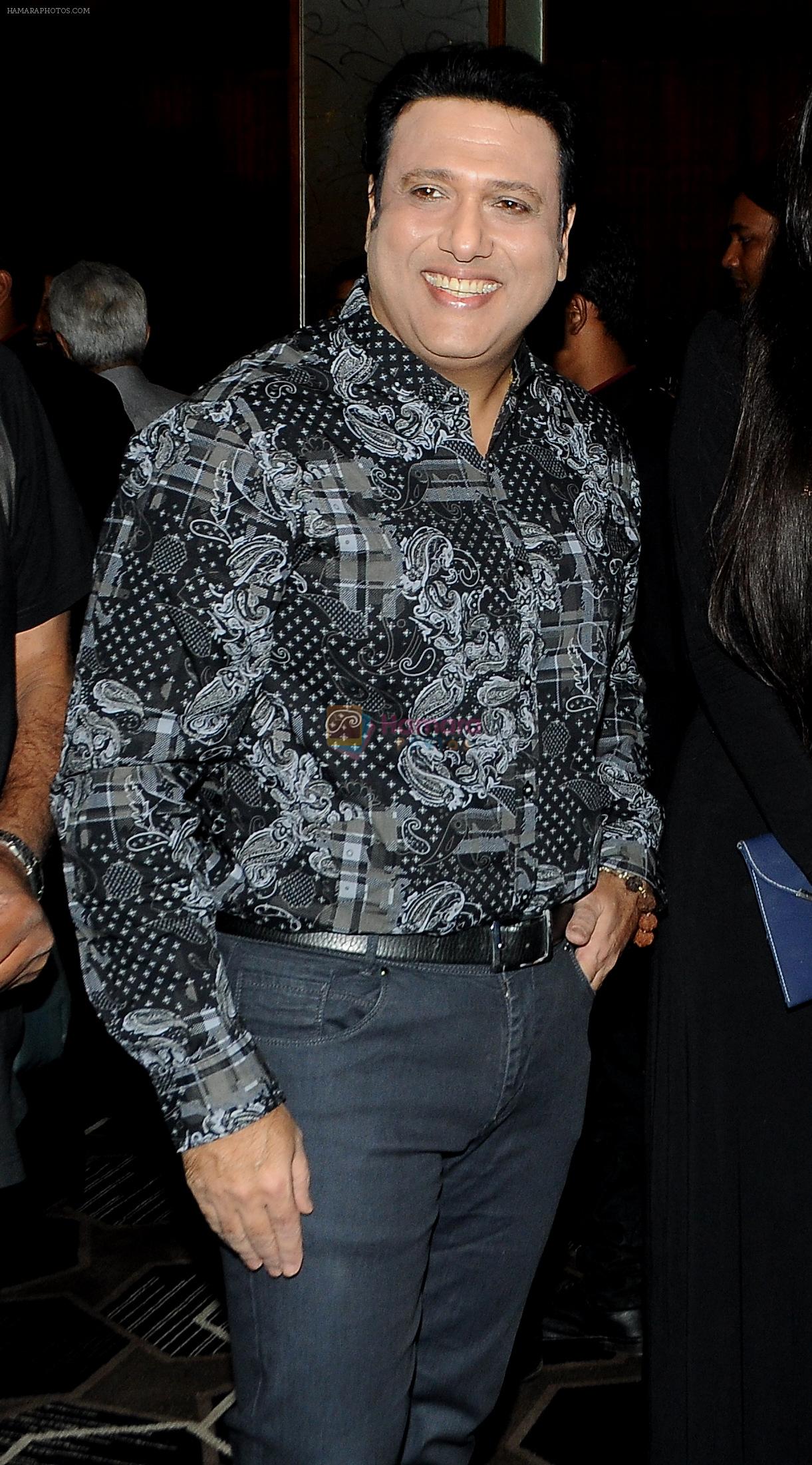 Govinda at the first cinematic co- production of Iran & Indian Bollywood film Salaam Mumbai on 12th March 2016