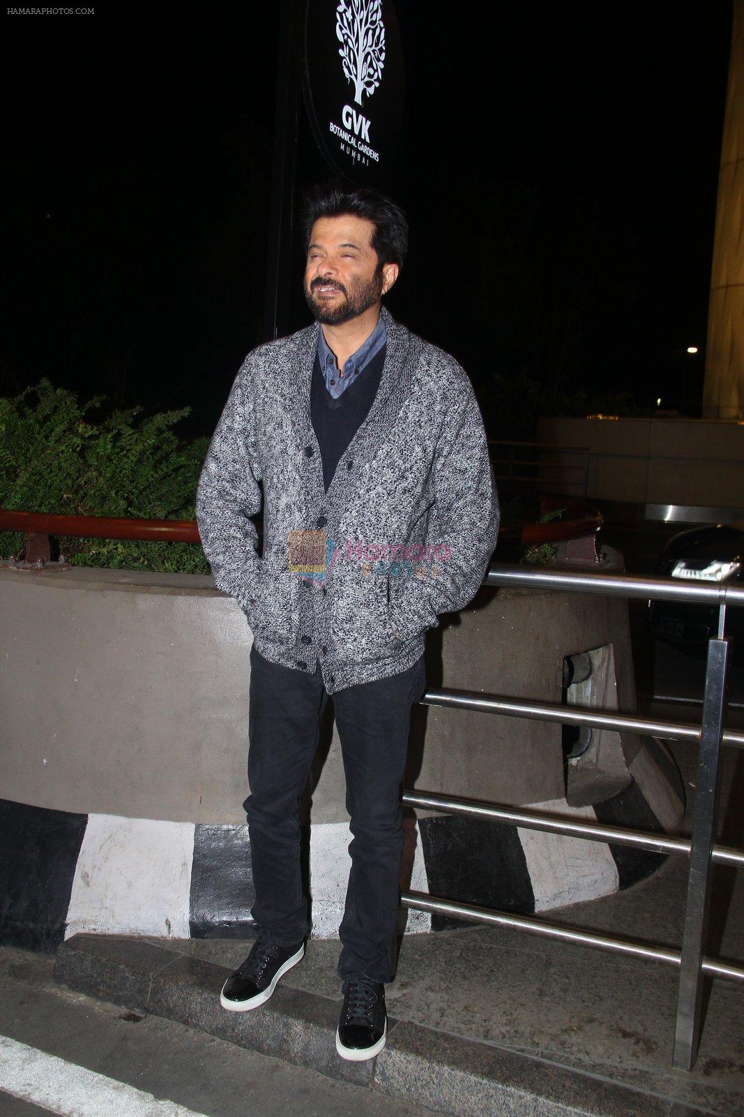 Anil Kapoor leave for IIFA Awards press meet on 13th March 2016