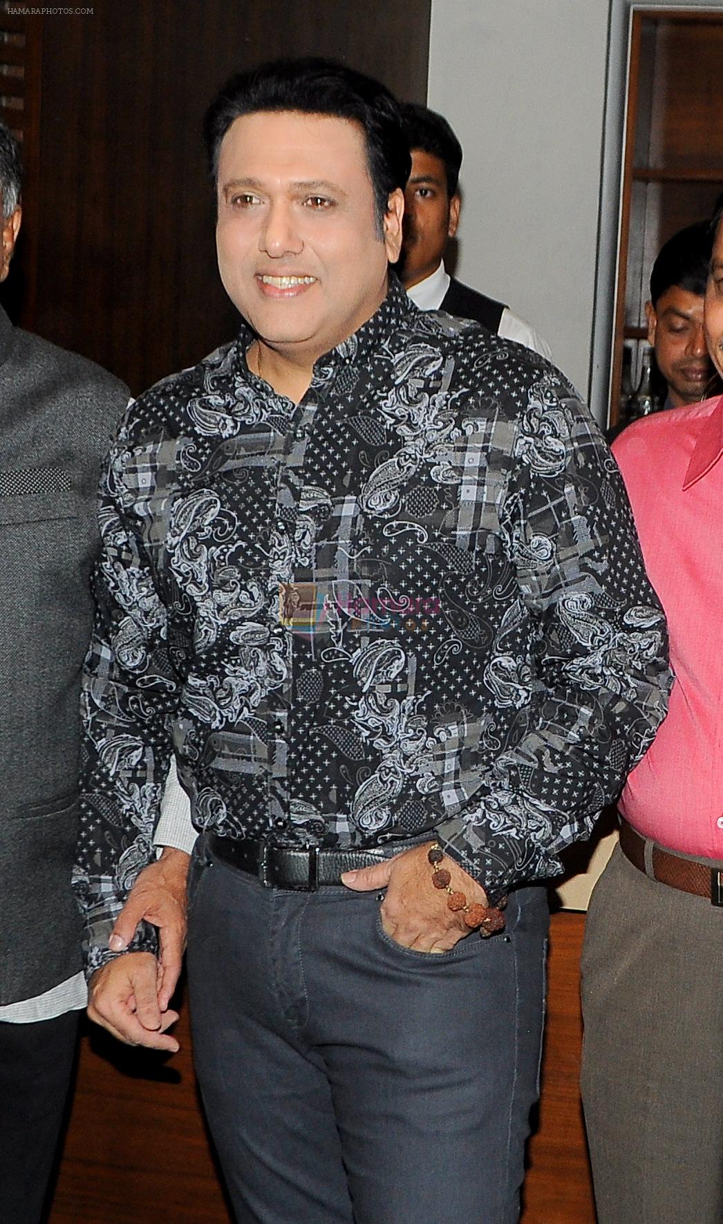 Govinda at the first cinematic co- production of Iran & Indian Bollywood film Salaam Mumbai on 12th March 2016
