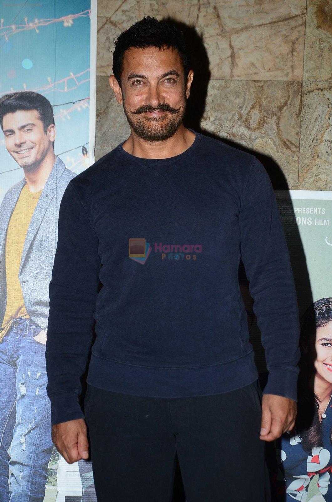 Aamir Khan at Kapoor N Sons screening on 15th March 2016
