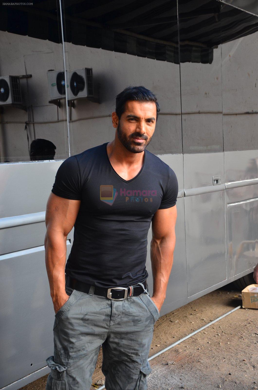 John Abraham snapped in Mumbai on 16th March 2016