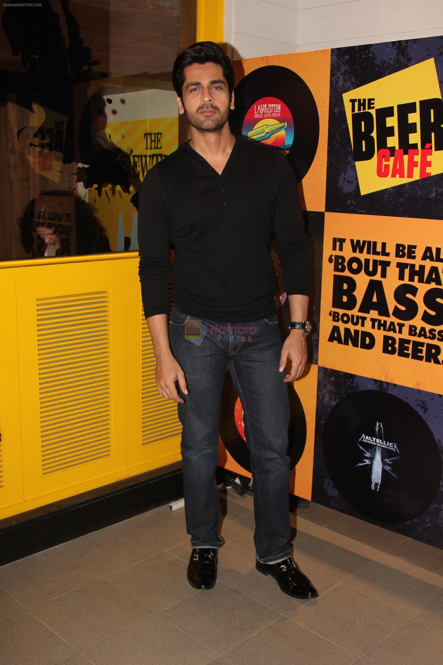 Arjan Bajwa at Beer Cafe launch on 18th March 2016