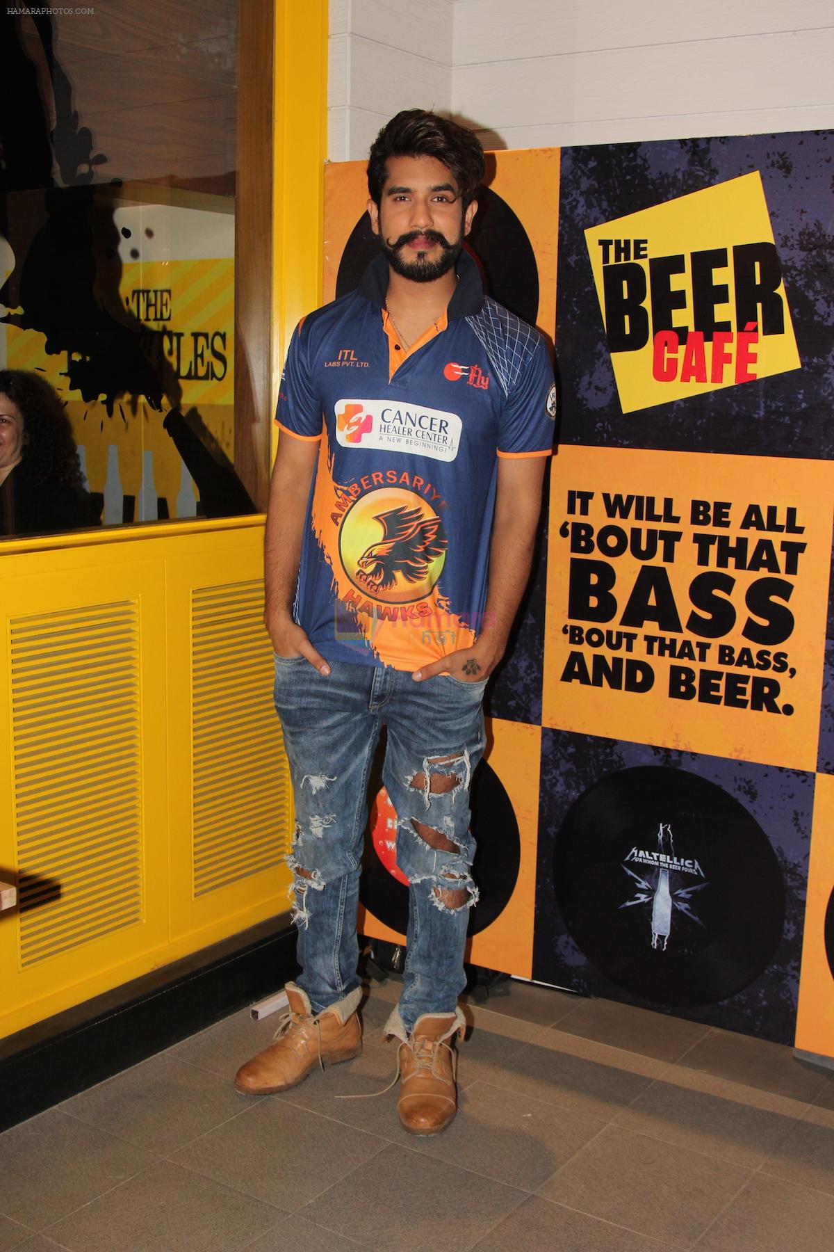 Suyash at Beer Cafe launch on 18th March 2016