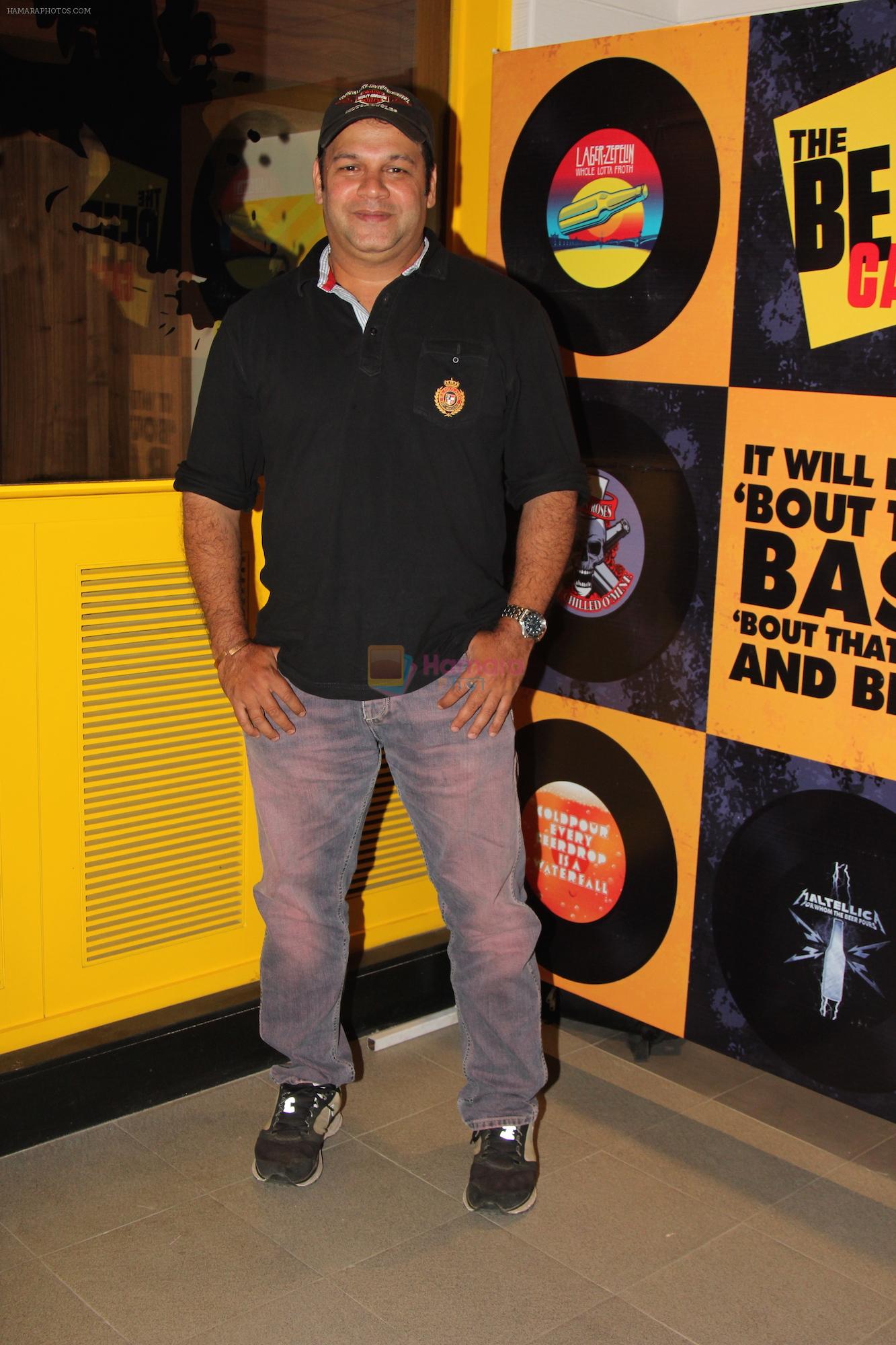 Suresh Menon at Beer Cafe launch on 18th March 2016