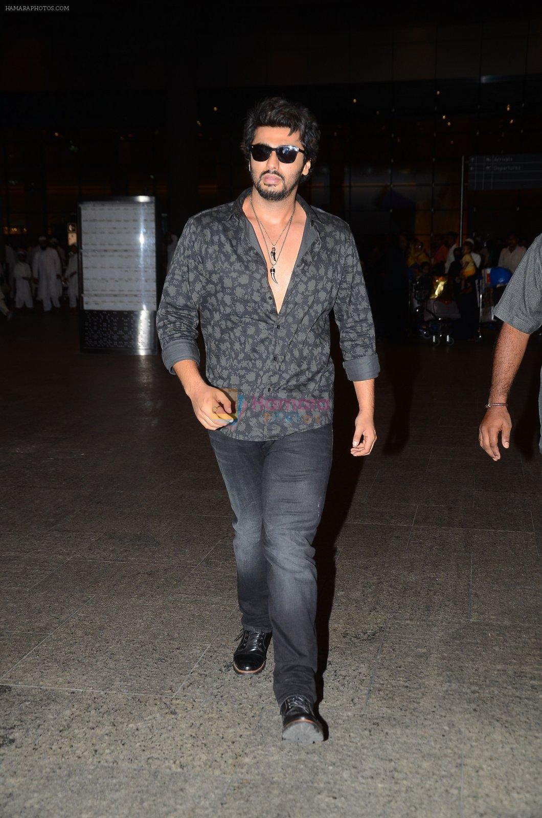 Arjun Kapoor returns from Chandigargh on 18th March 2016
