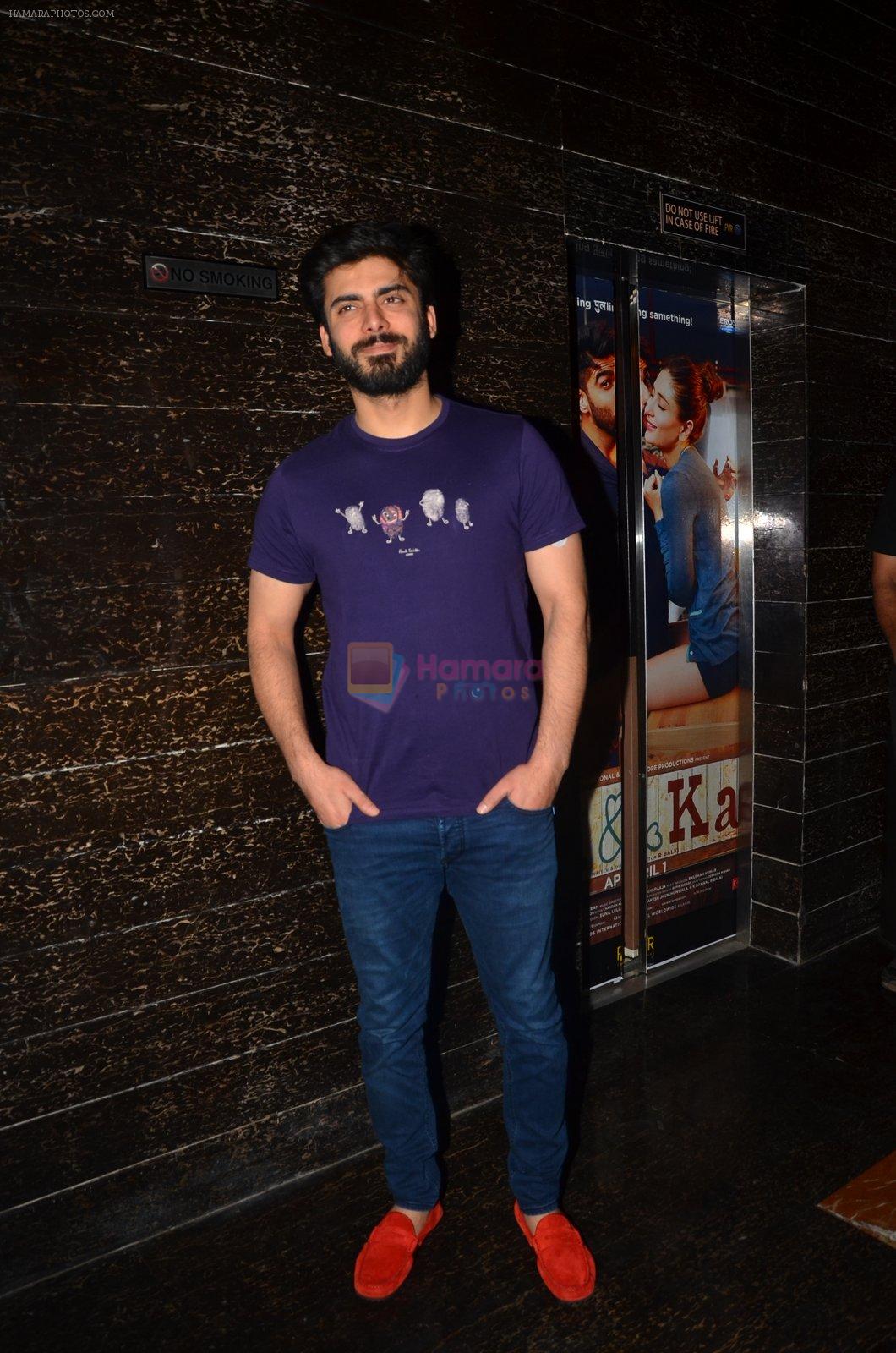 Fawad Khan at Kapoor n Sons promotions on 18th March 2016