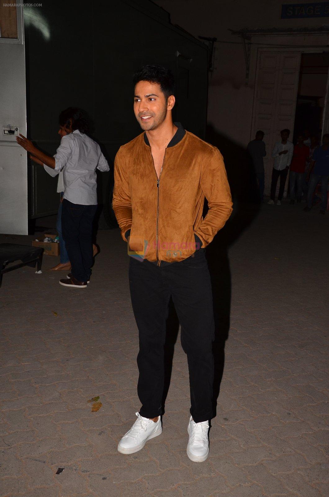 Varun Dhawan snapped at a photo shoot on 21st March 2016