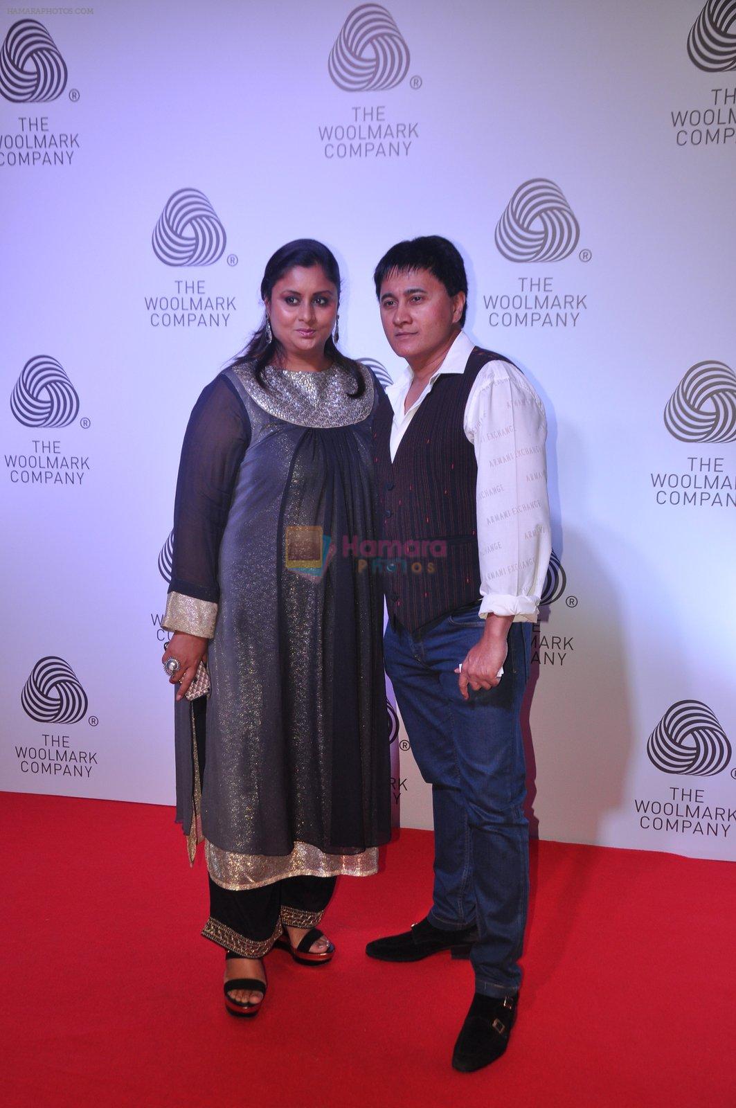 at the Woolmark show on 29th March 2016