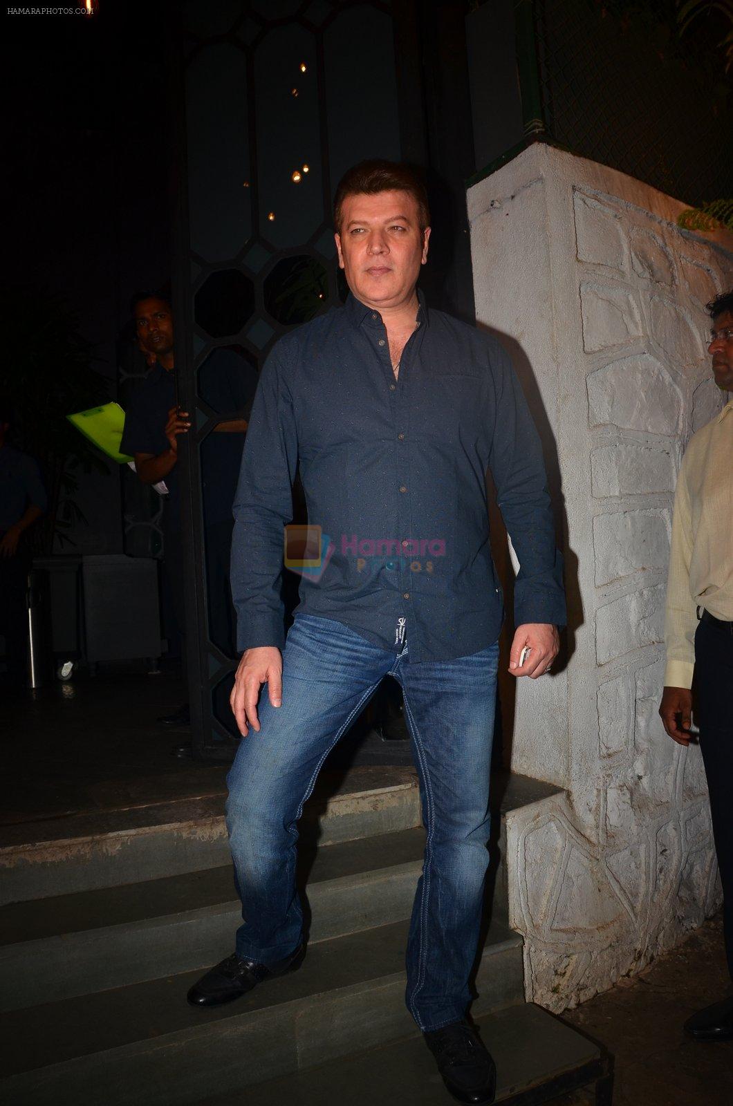 Aditya Pancholi at bhansali party for national award declare on 28th March 2016