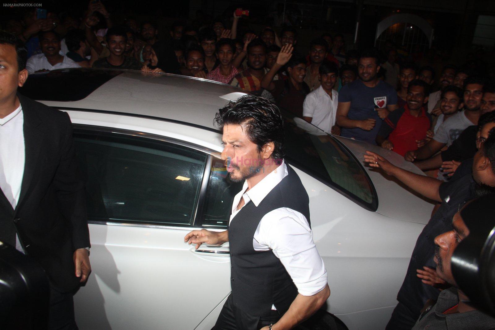 Shahrukh Khan at bhansali party for national award declare on 28th March 2016