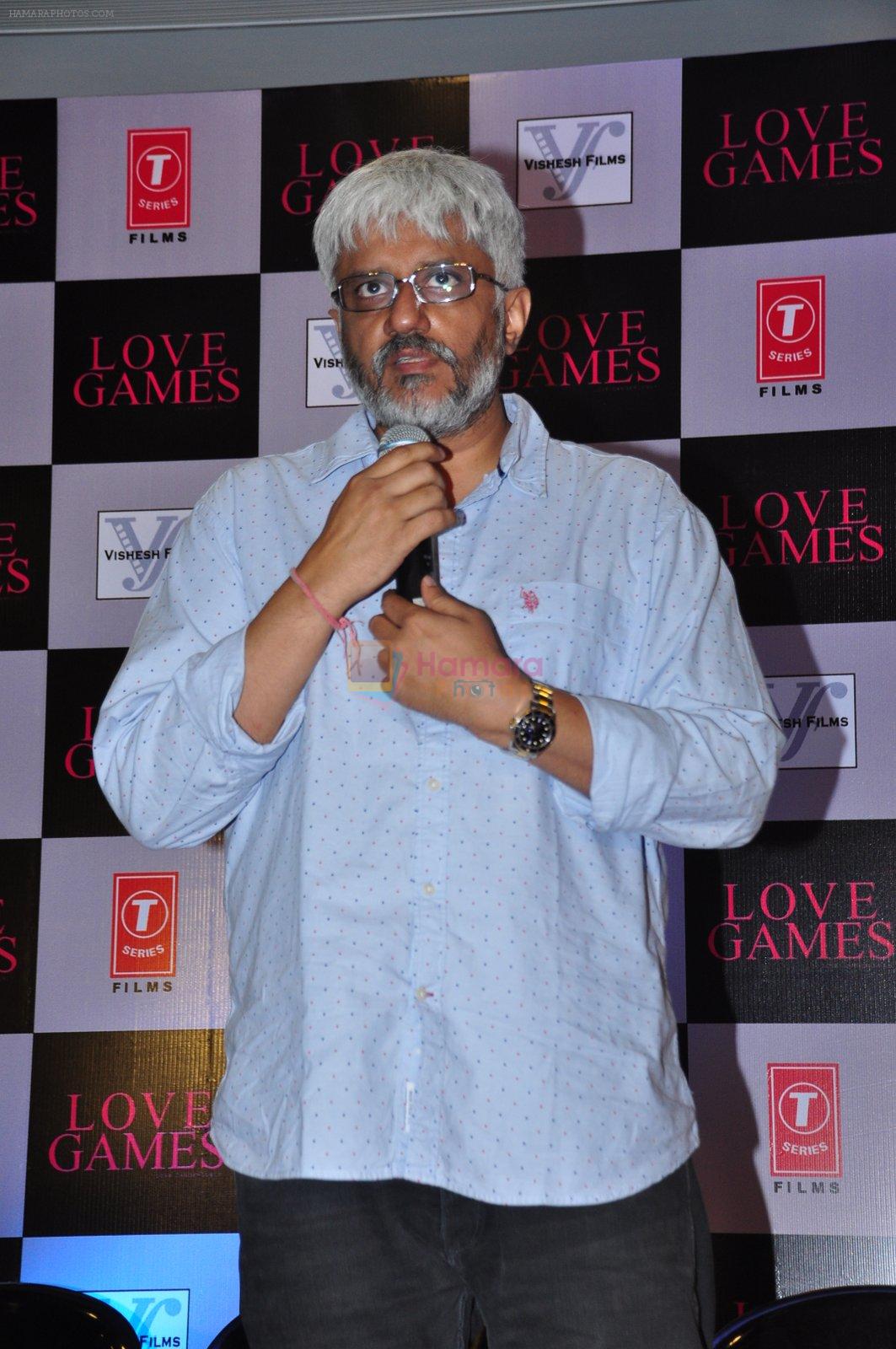 Vikram Bhatt at T-series film Love Games press meet on 29th March 2016