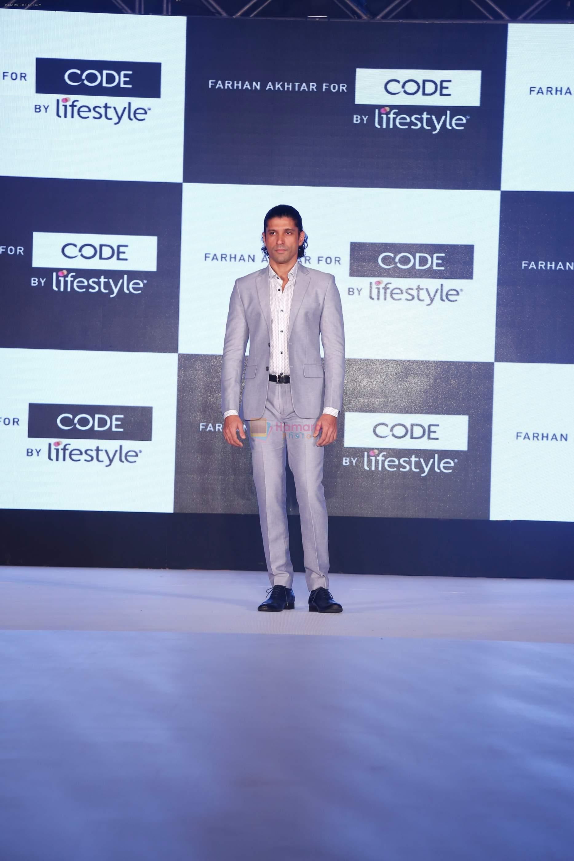 Farhan Akhtar for CODE by Lifestyle on 30th March 2016