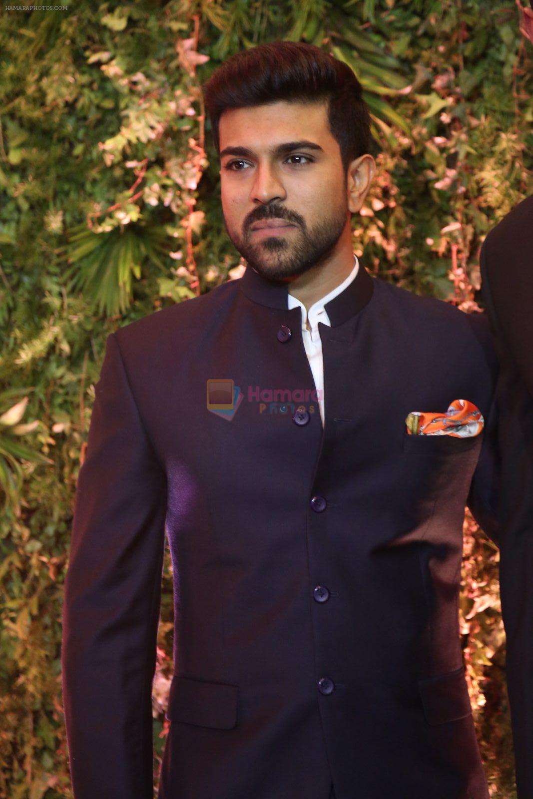 Ram Charan at Chiranjeevi's daughter Sreeja's wedding reception on 31st March 2016