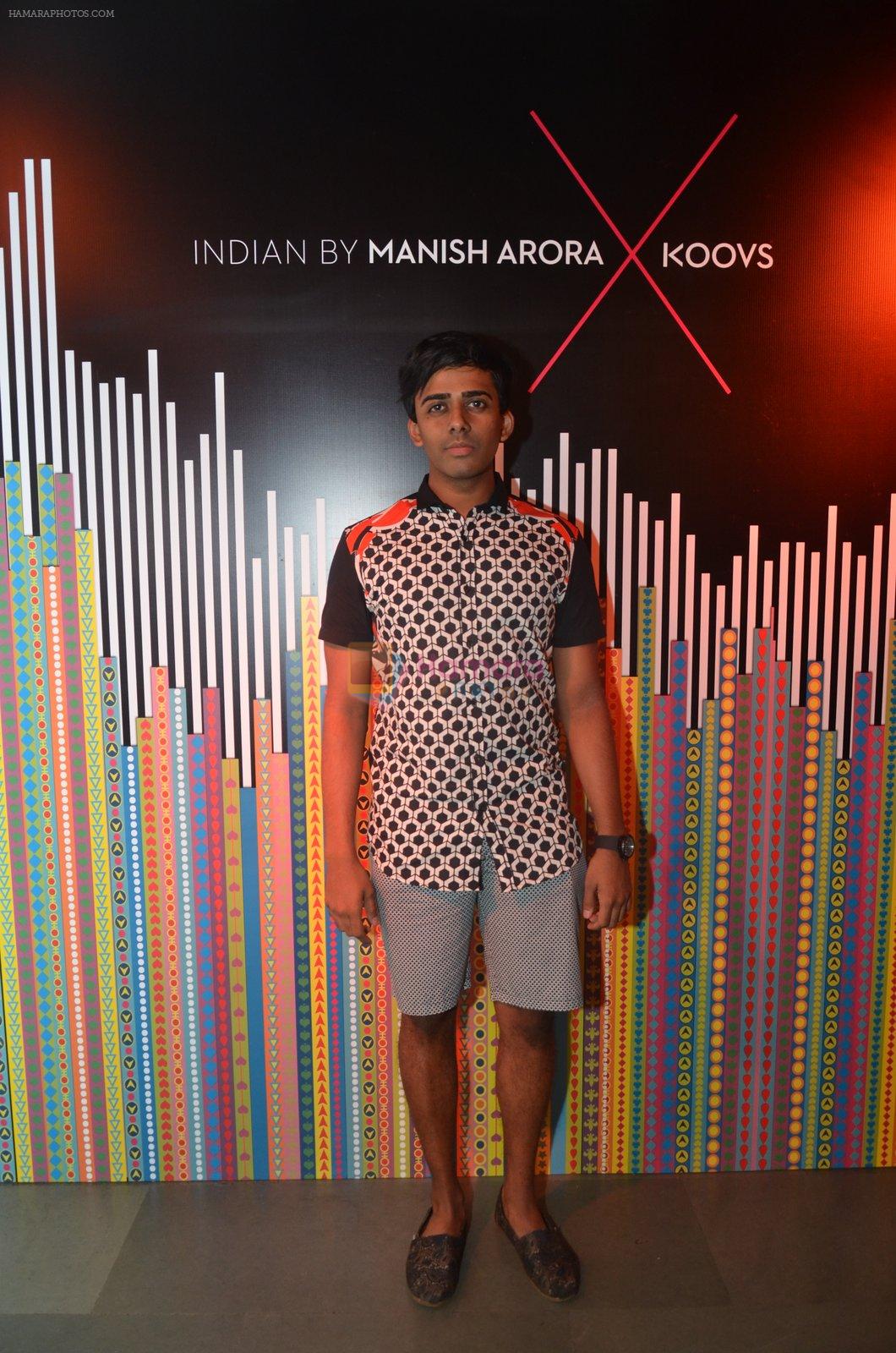 at Indian by Manish Arora for Koovs.com on 1st April 2016