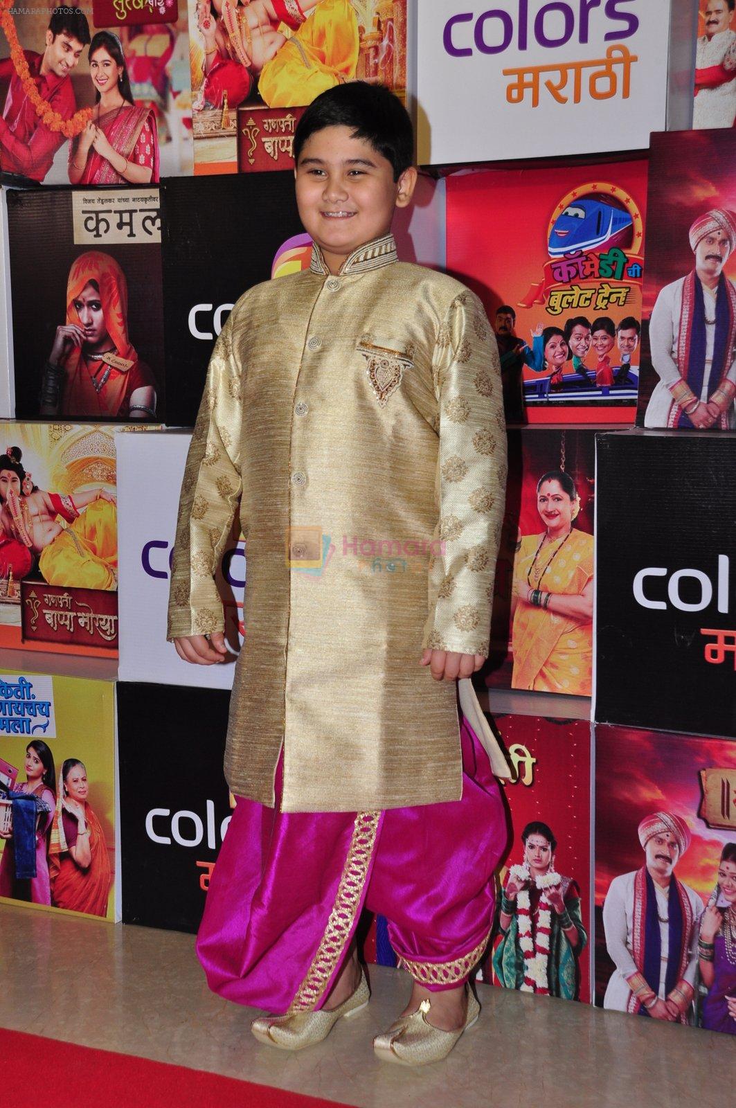 at Colors Marathi Awards on 1st April 2016