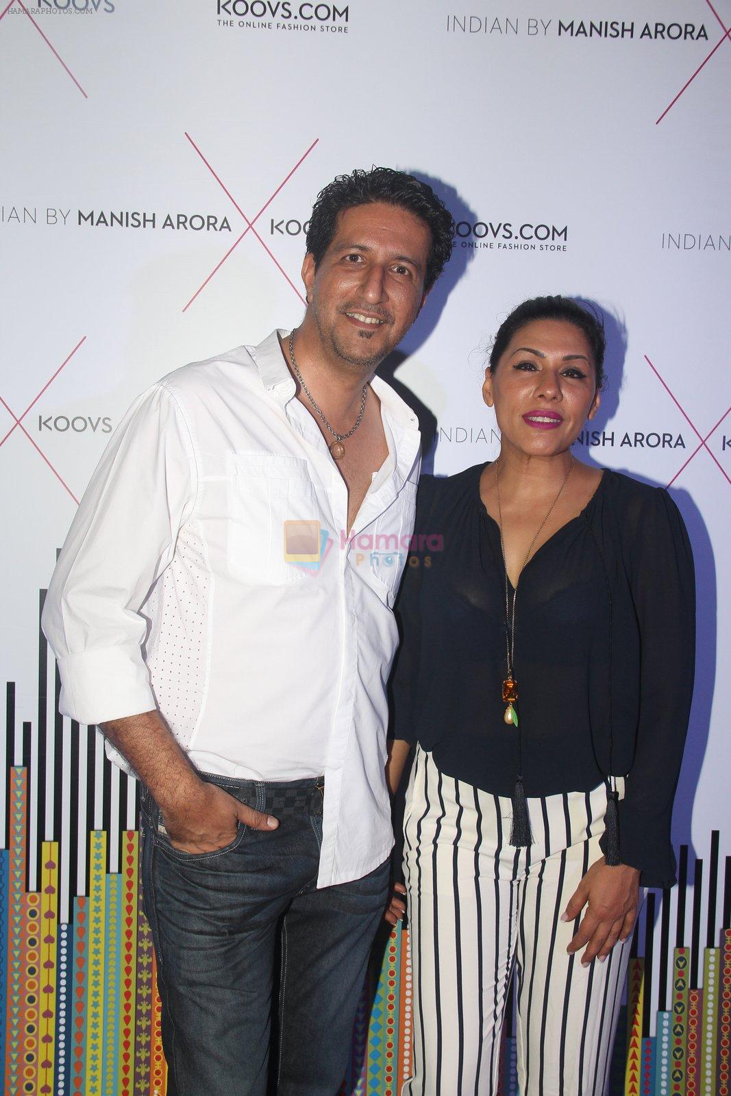 Sulaiman Merchant at Indian by Manish Arora for Koovs.com on 1st April 2016