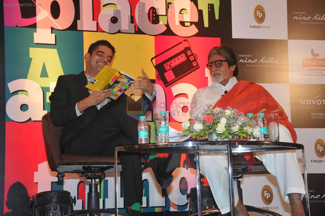 Amitabh Bachchan at the Book launch of Mayank Shekhar's Name Place Animal Thing on 2nd April 2016