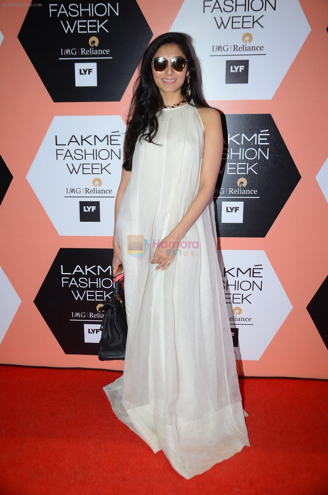 Perina Qureshi on Day 4 at Lakme Fashion Week 2016 on 2nd April 2016