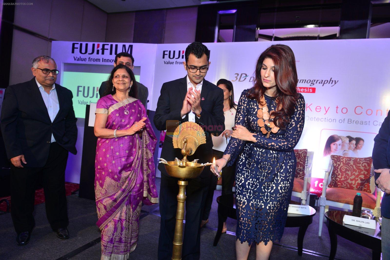 Twinkle Khanna at fujifilm 3m early detection of breast cancer event on 3rd April 2016