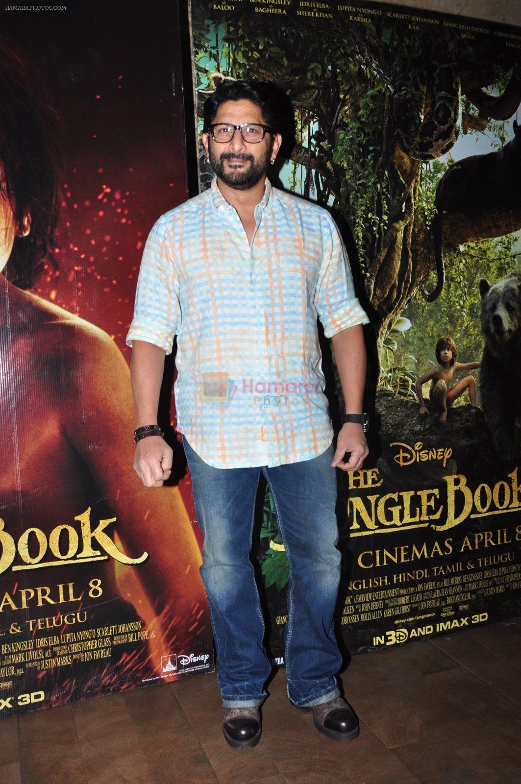 Arshad Warsi at Jungle Book screening on 7th April 2016