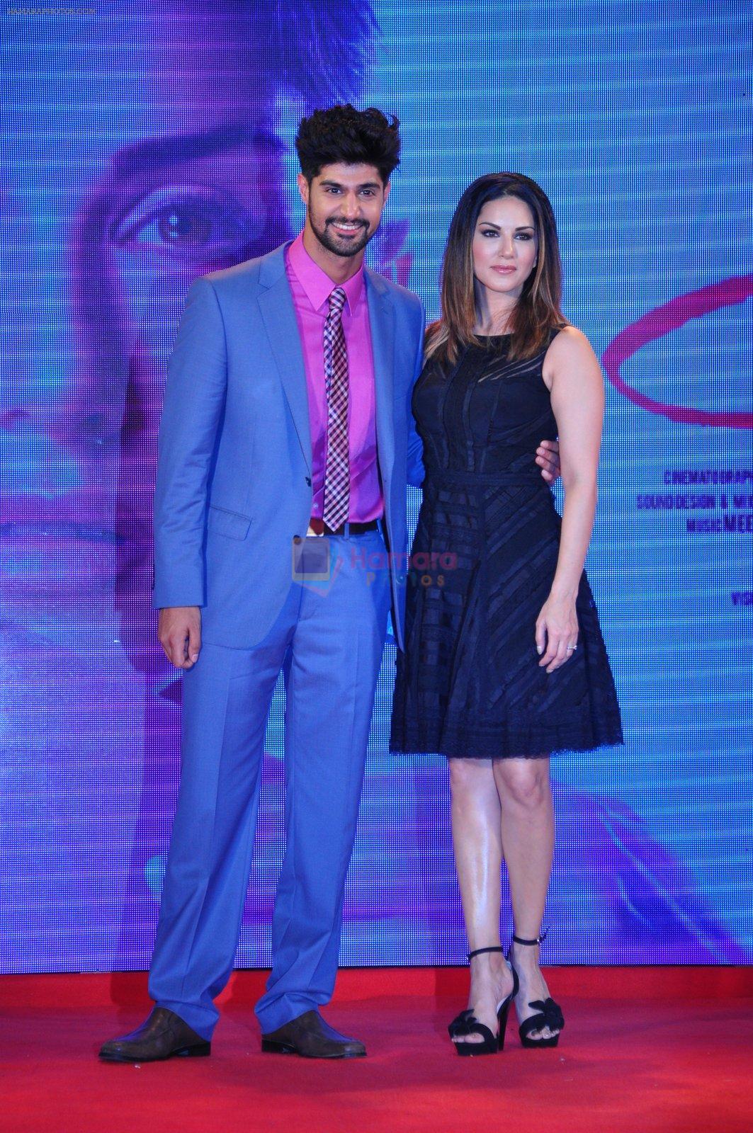 Sunny Leone, Tanuj Virwani at One Night Stand trailor launch on 7th April 2016