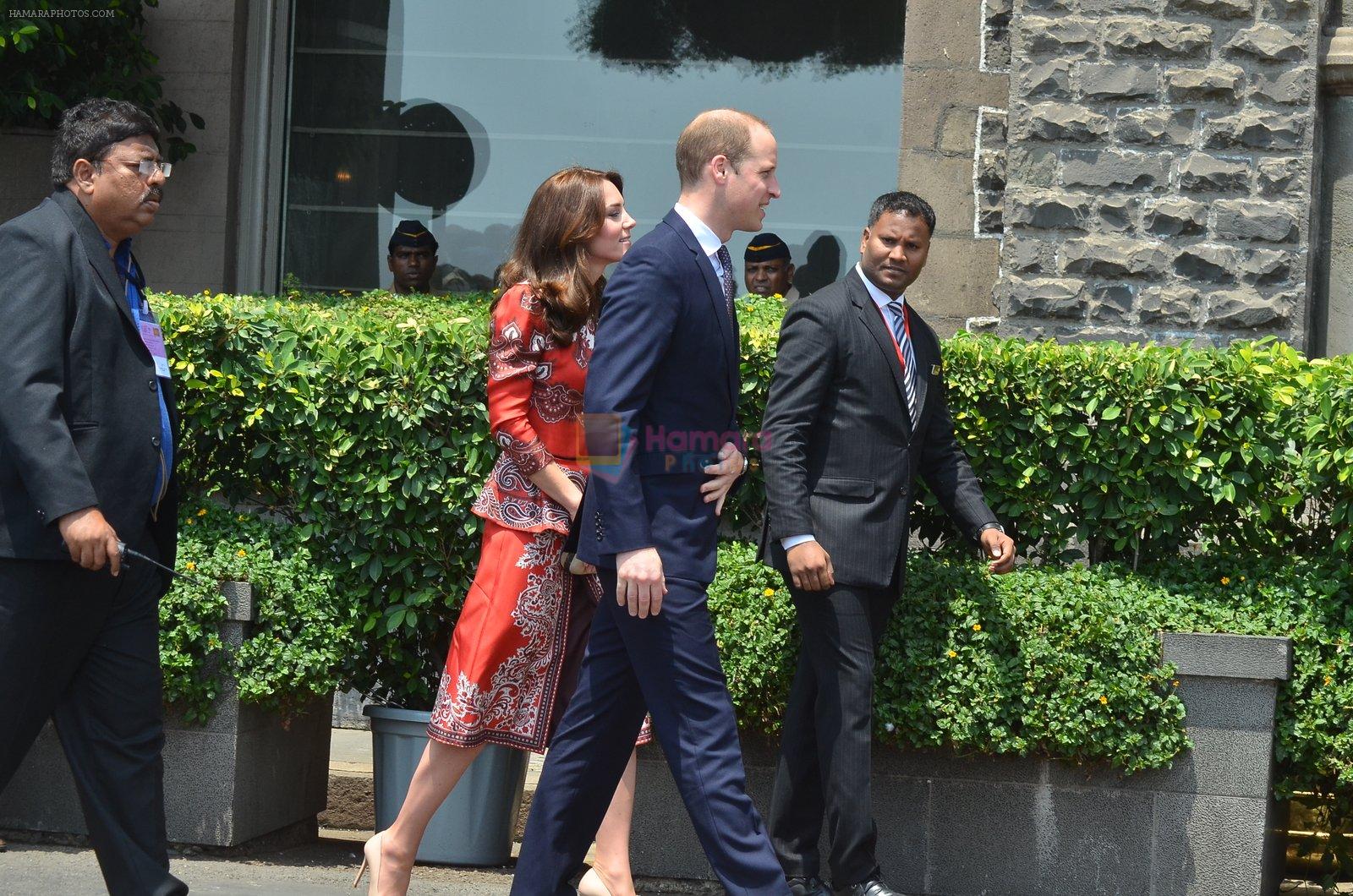 Prince William & Kate Middleton arrive in Mumbai on 10th April 2016