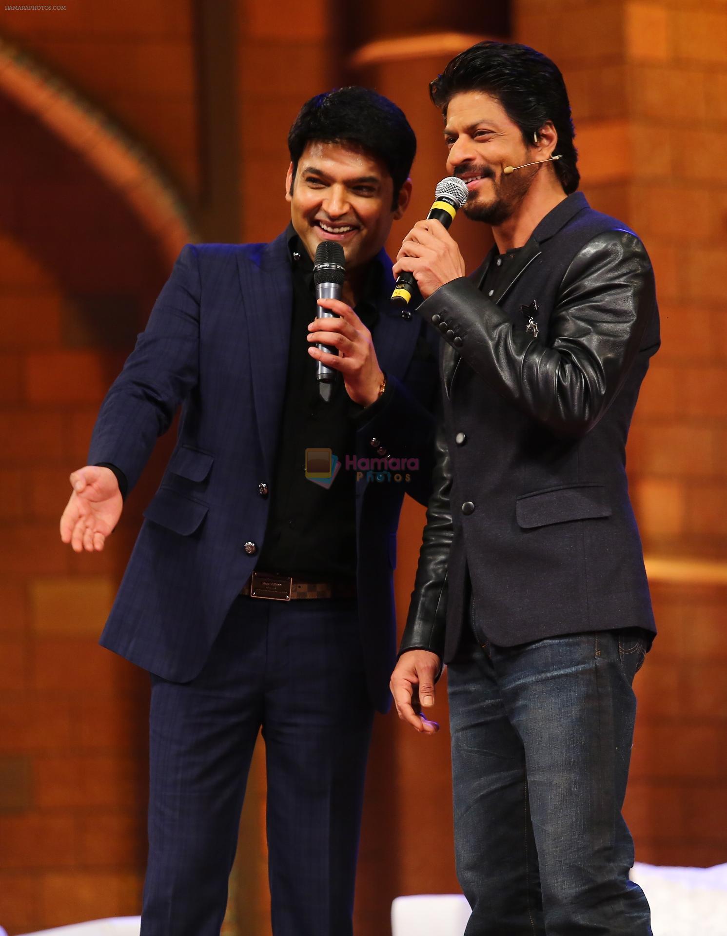 Shahrukh Khan Shoots with Kapil Sharma for The Kapil Sharma Show on 11th April 2016