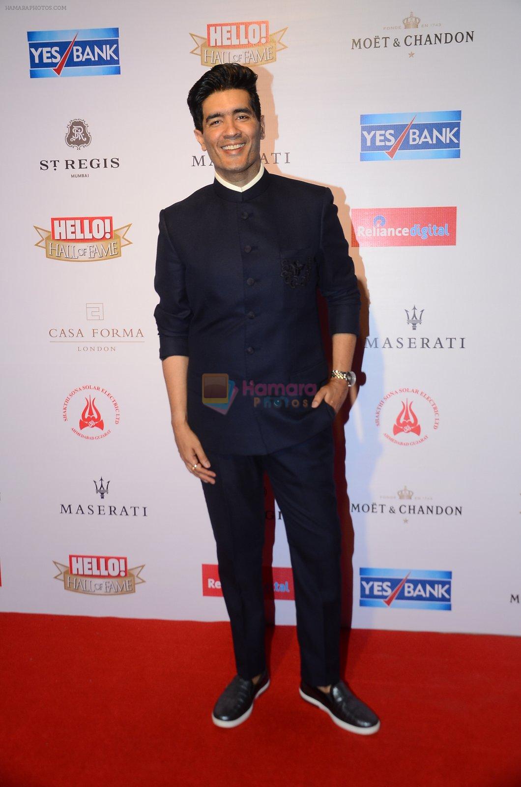 Manish Malhotra at Hello Hall of Fame Awards 2016 on 11th April 2016