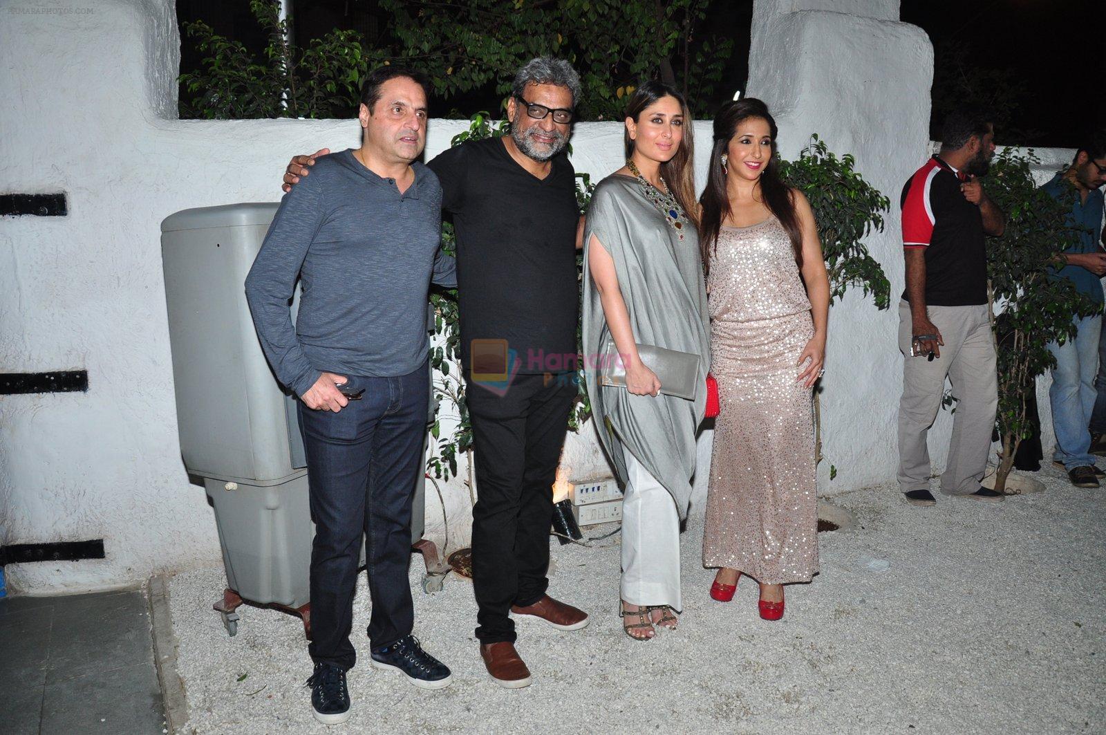Sunil Lulla, R. Balki, Kareena Kapoor Khan, Krishika Lulla at the Success bash of the film Ki & Ka in Olive on 11th April 2016