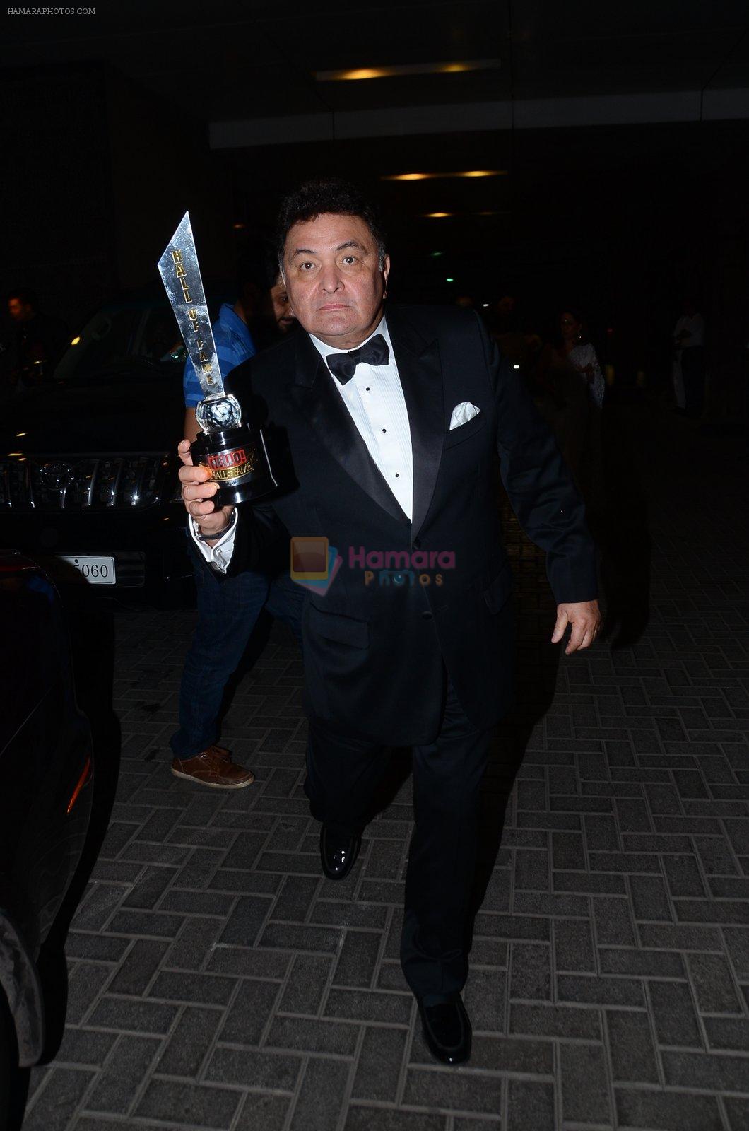 Rishi Kapoor at Hello Hall of Fame Awards 2016 on 11th April 2016