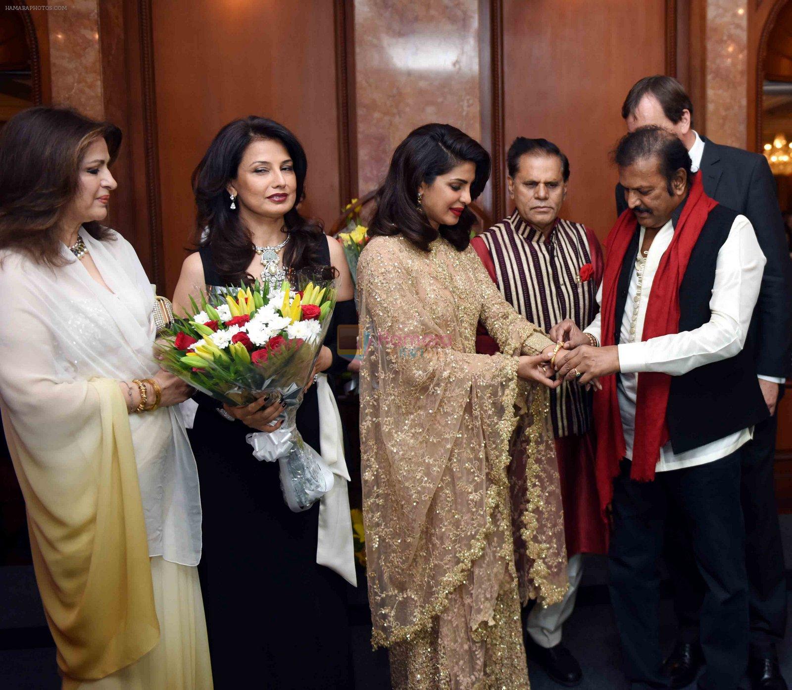 Priyanka Chopra's party in Delhi on 12th April 2016