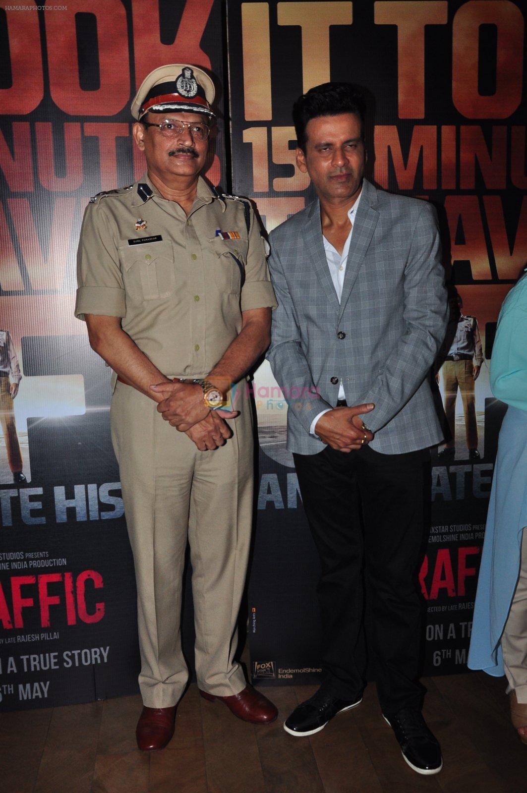 Manoj Bajpai at Traffic Jam film trailer launch in Mumbai on 13th April 2016